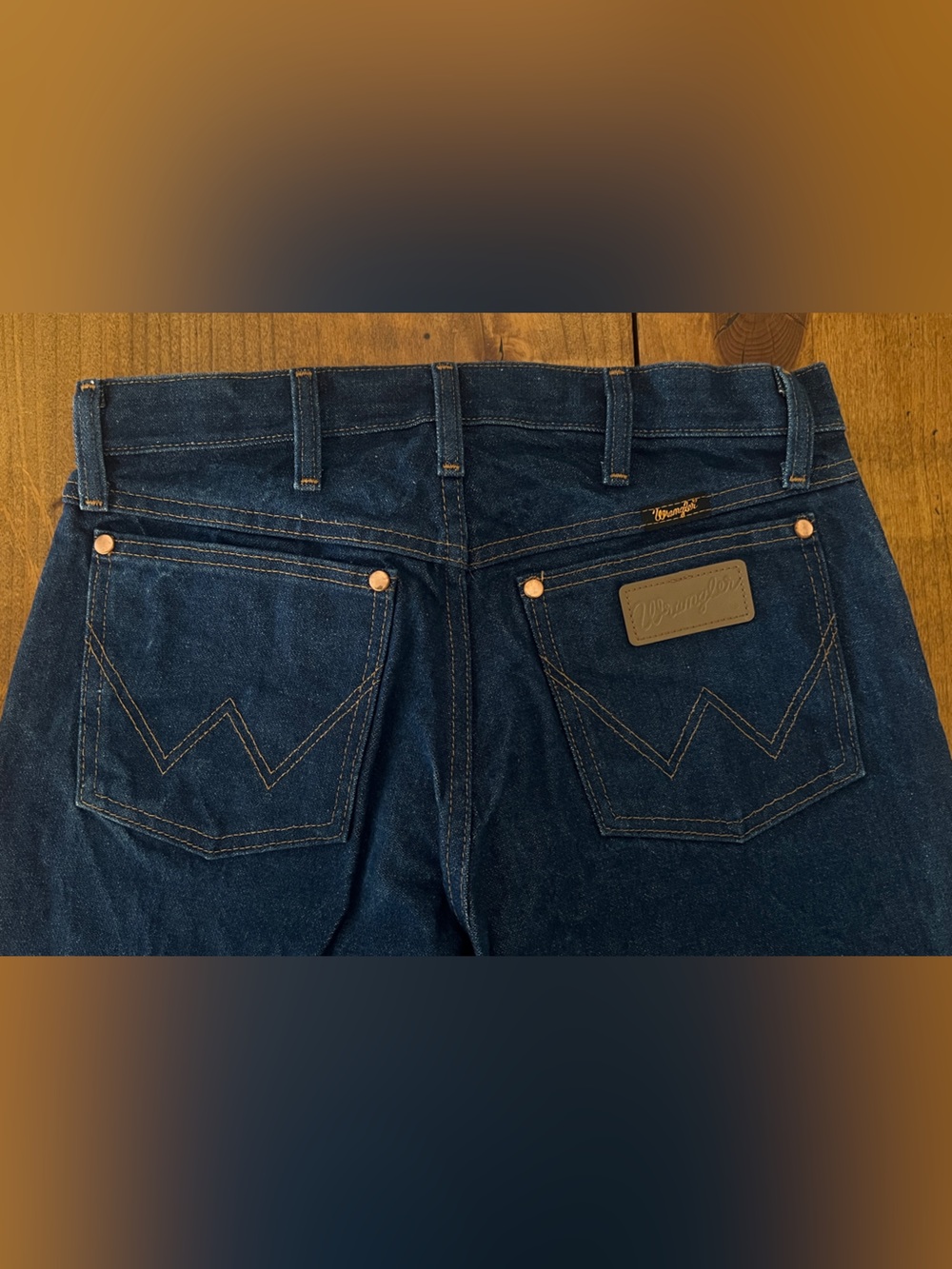 Wrangler Men's Dark Blue Denim Jeans 13mwz size 30x32